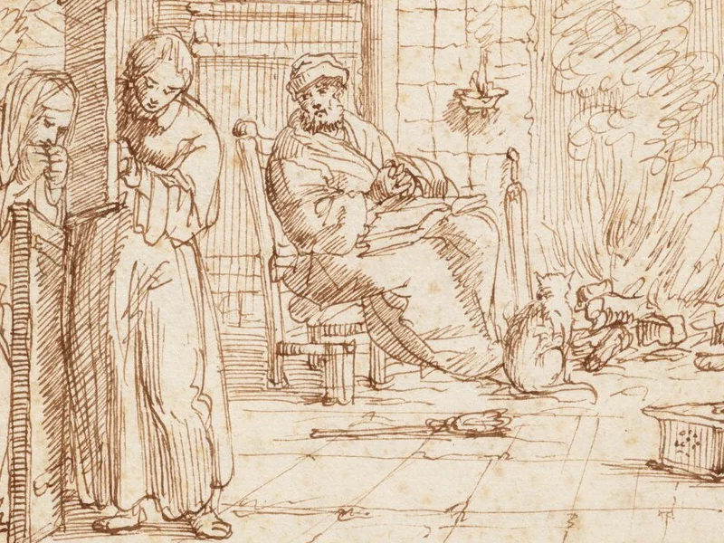 1649-Jan Luyken - Se non puoi acquistare nulla, non è all'interno della scatola